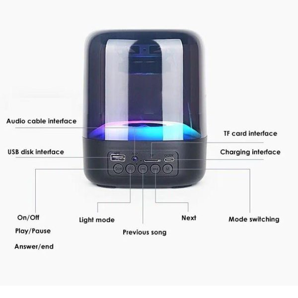 اسپیکر بلوتوث قابل حمل کیمیسو مدل KMS-179 - Image 4