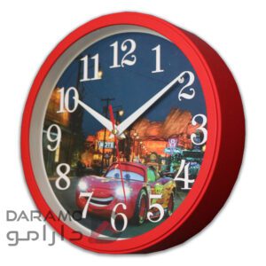 ساعت دیواری سیتیزن رنگ قرمز عکس ماشین ها