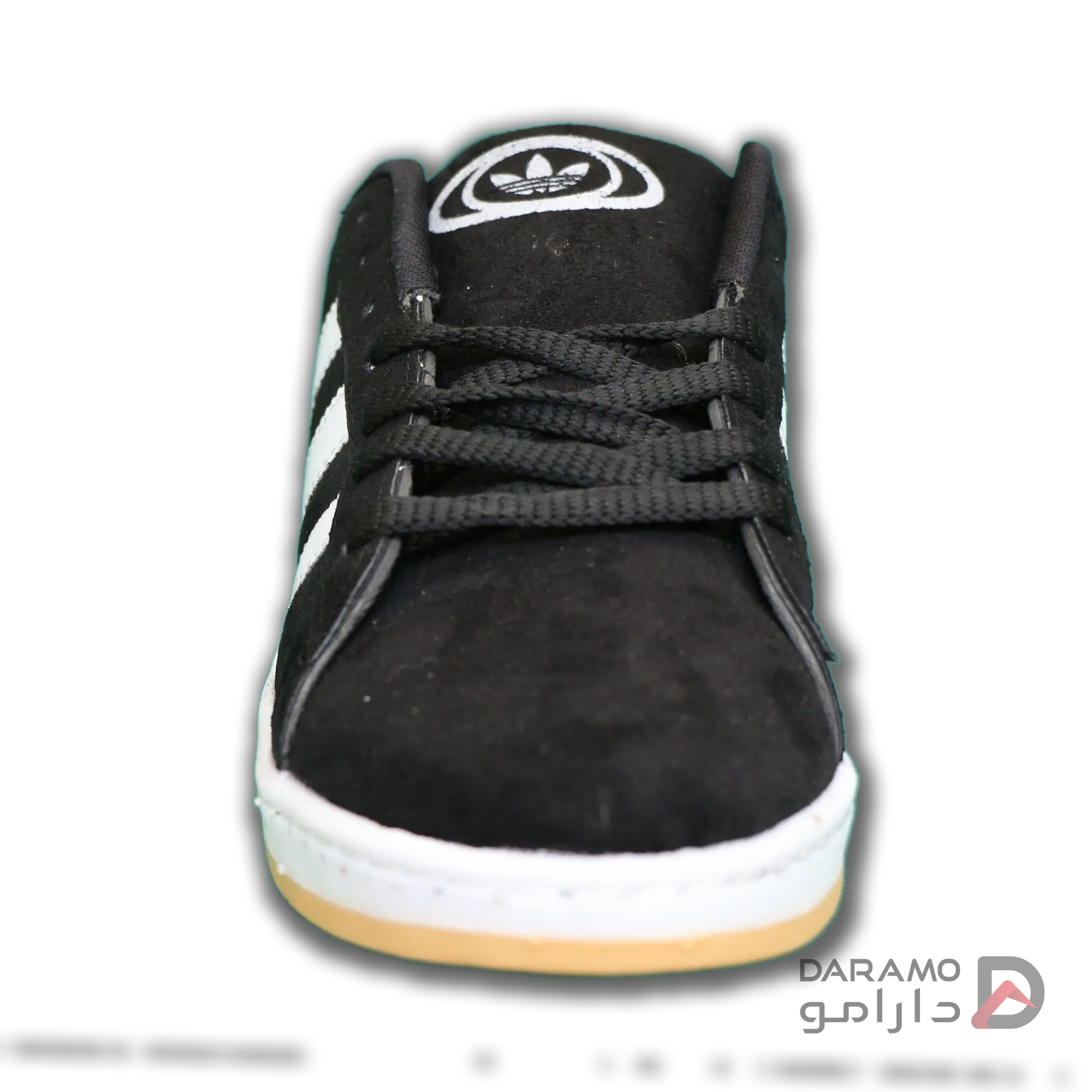 کتونی طرح آدیداس مدل کامپوس (مردانه) رنگ مشکی (خط دار سفید) - Image 3