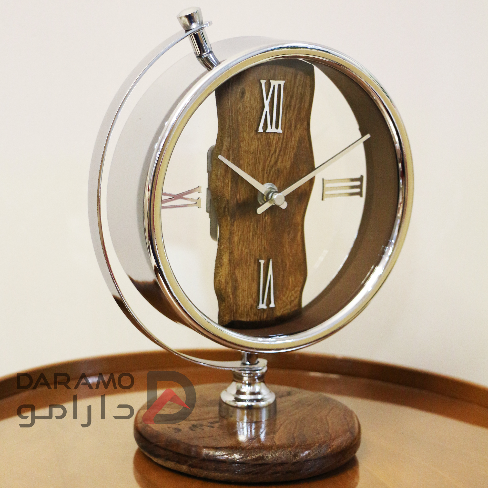 ساعت رومیزی آرتمیس 30311 نقره ای - Image 5