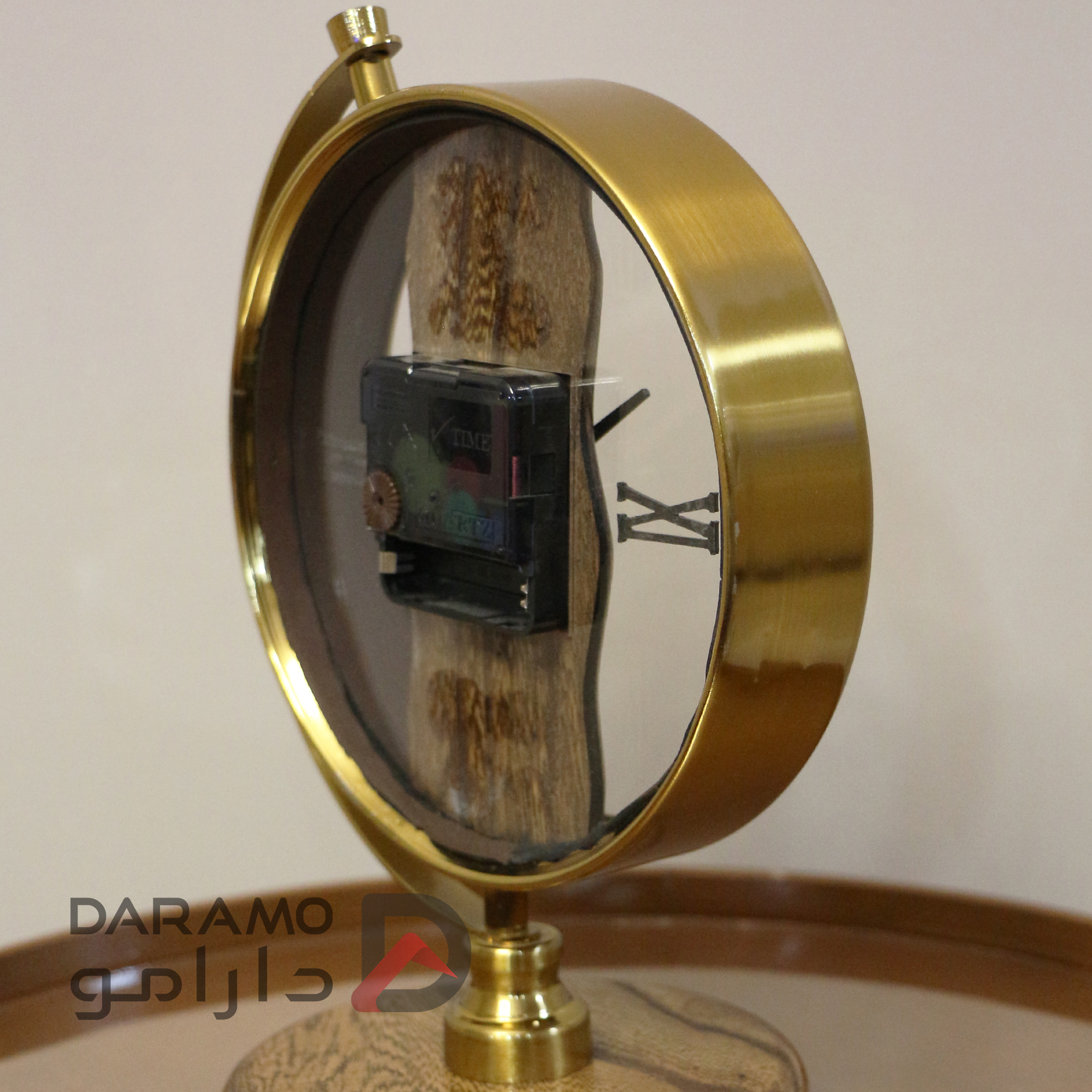 ساعت رومیزی آرتمیس 30311 طلایی - Image 2