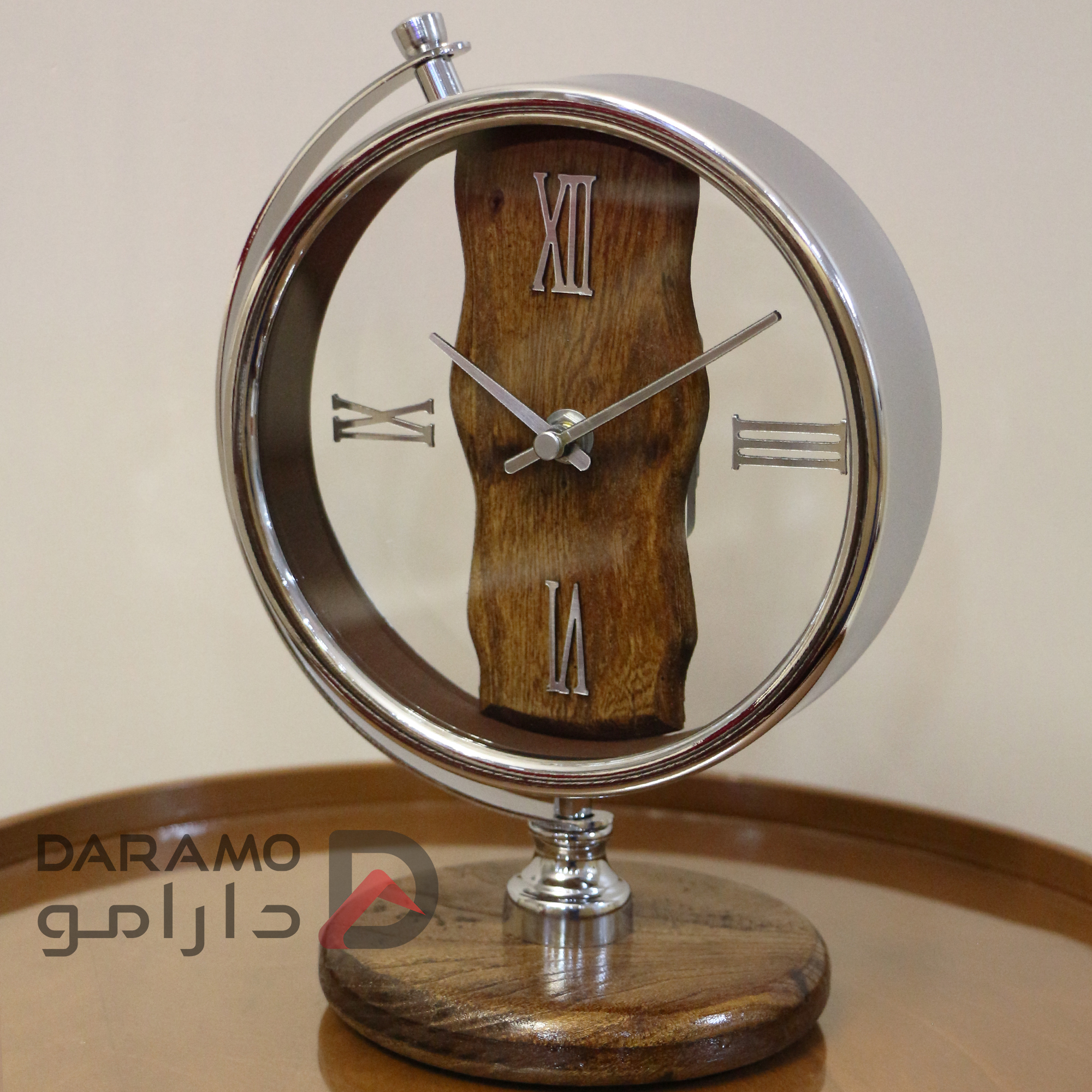 ساعت رومیزی آرتمیس 30311 نقره ای - Image 3