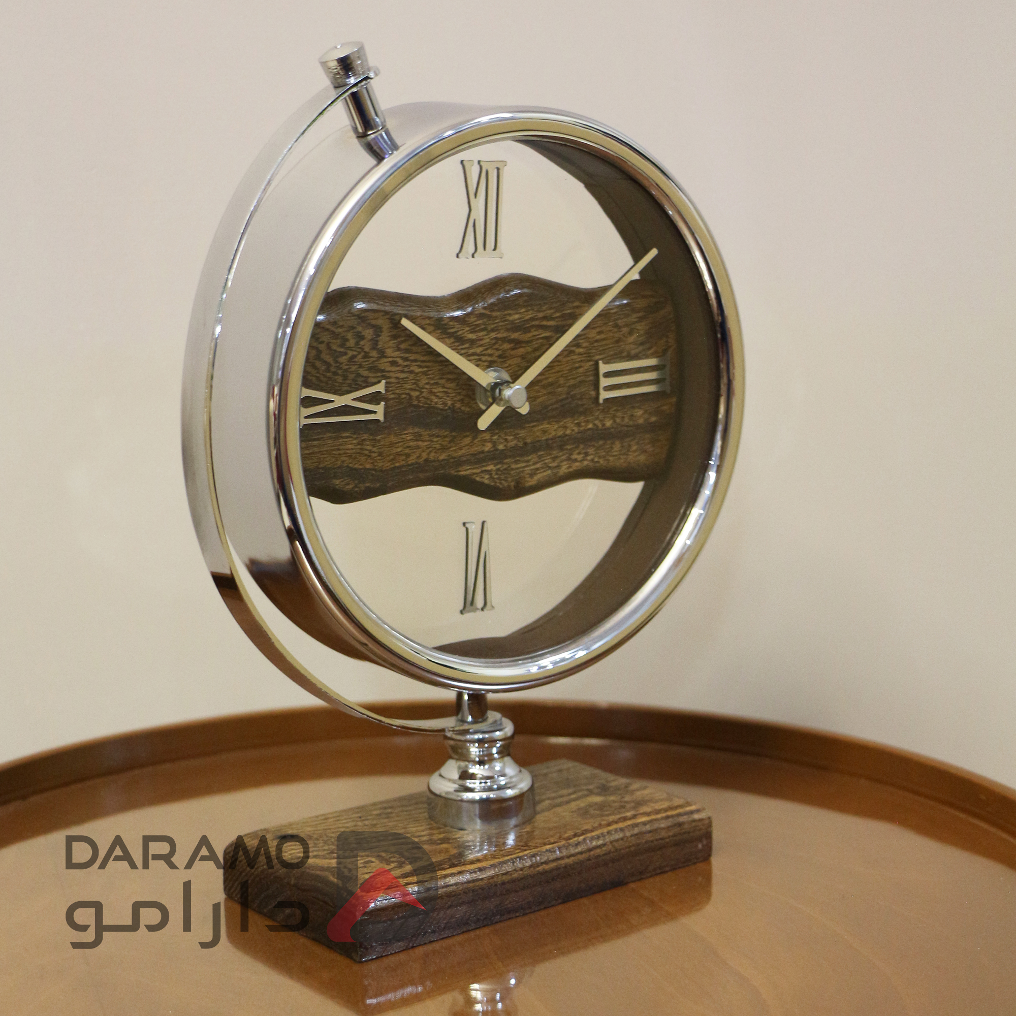 ساعت رومیزی آرتمیس 30312 نقره ای - Image 3