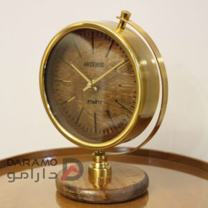 ساعت رومیزی آرتمیس 30310 طلایی