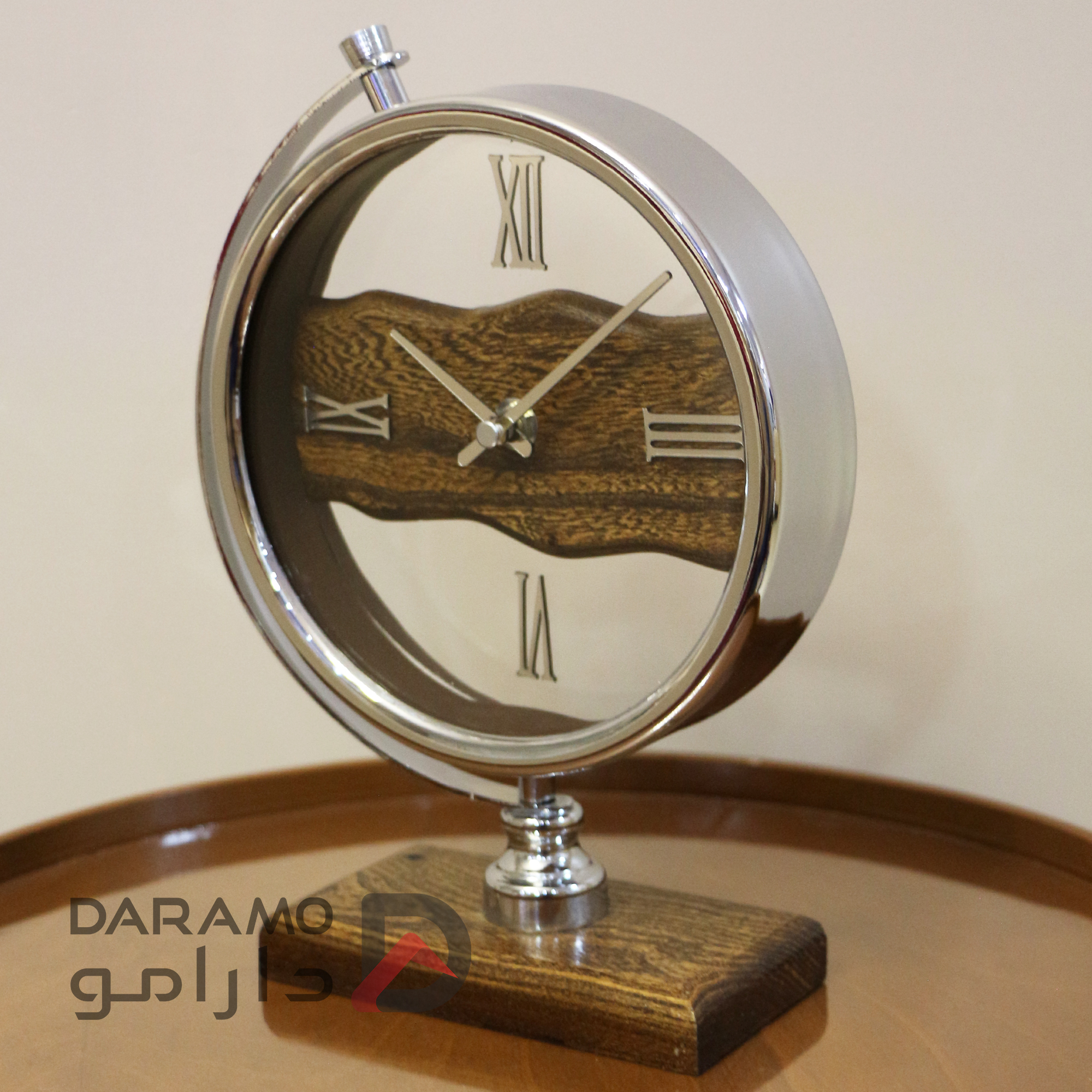 ساعت رومیزی آرتمیس 30312 نقره ای - Image 5