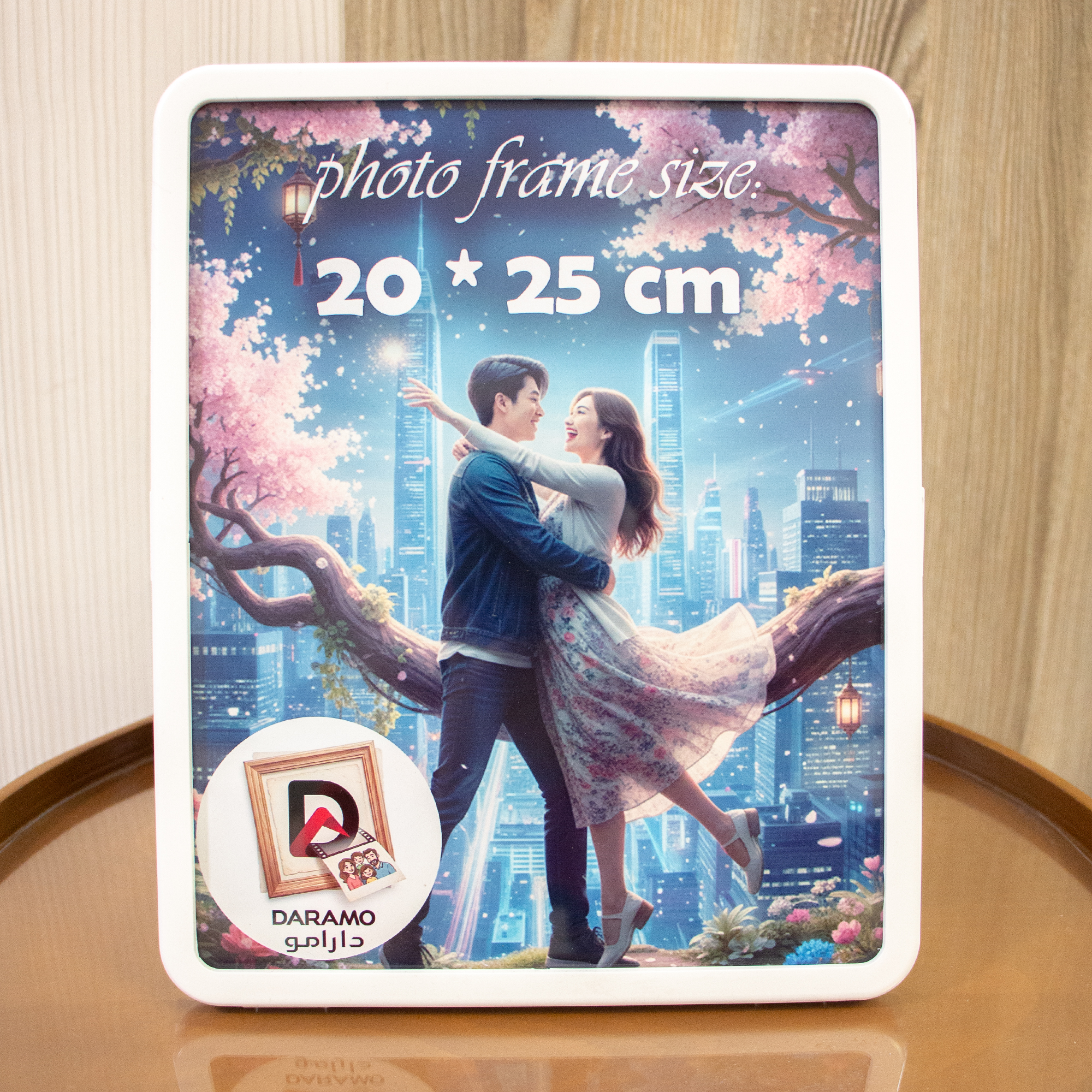 قاب عکس لبه گرد سایز 20 در 25