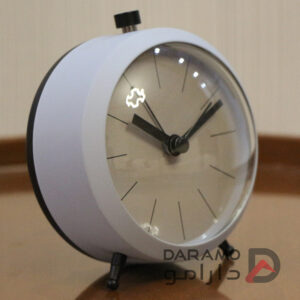 ساعت رومیزی زنگ دار برند لاولی پلاستیکی رنگ آبی