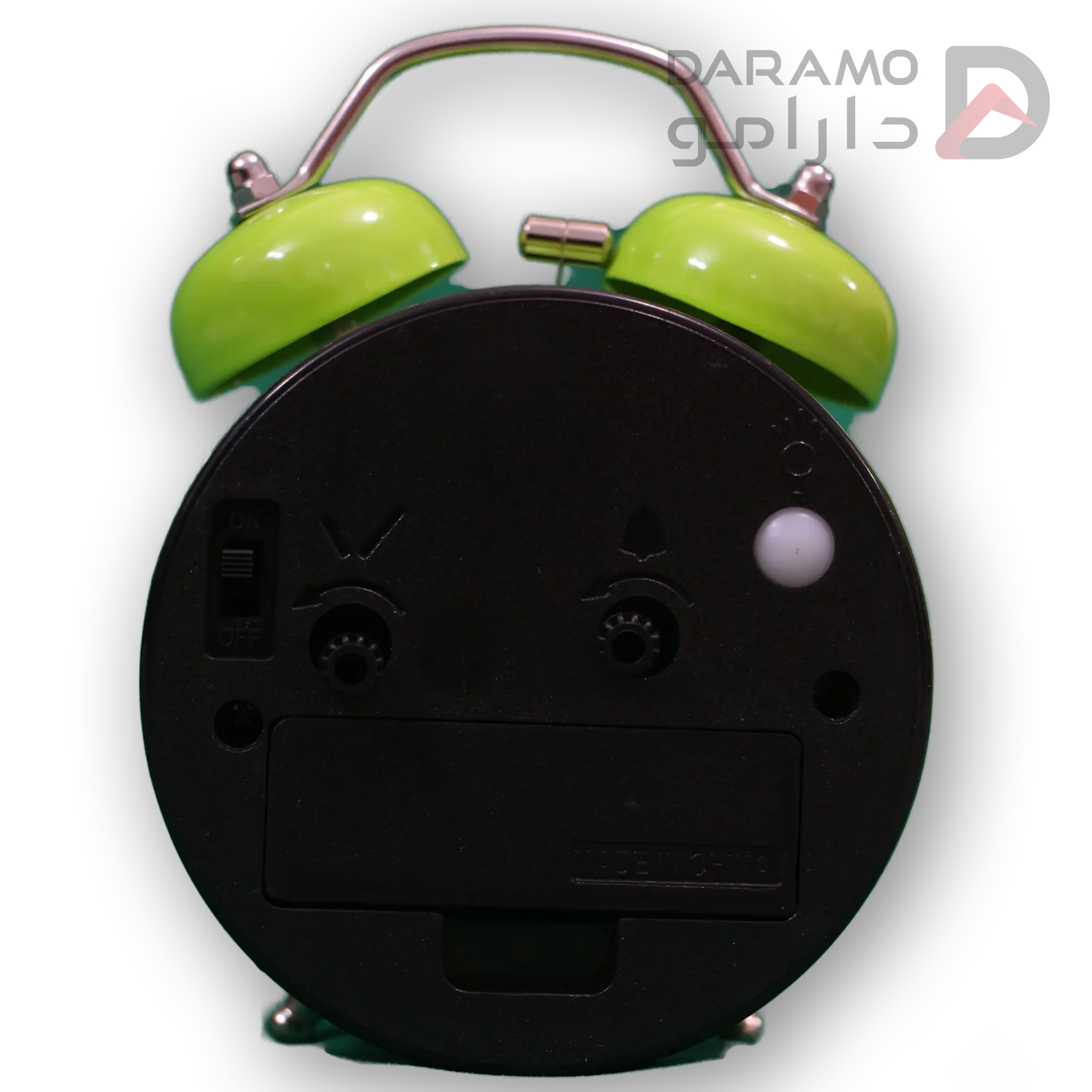 ساعت رومیزی زنگ دار برند لاولی رنگ سبز - Image 3